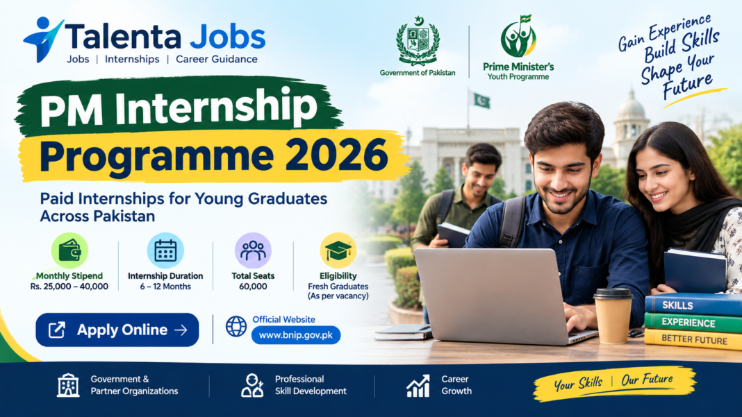 PM Internship Programme 2026 – Stipend, Eligibility and Apply Online